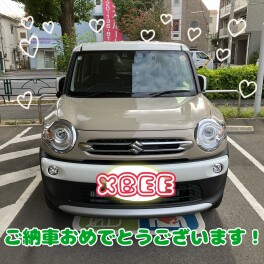 クロスビーご納車おめでとうございます！